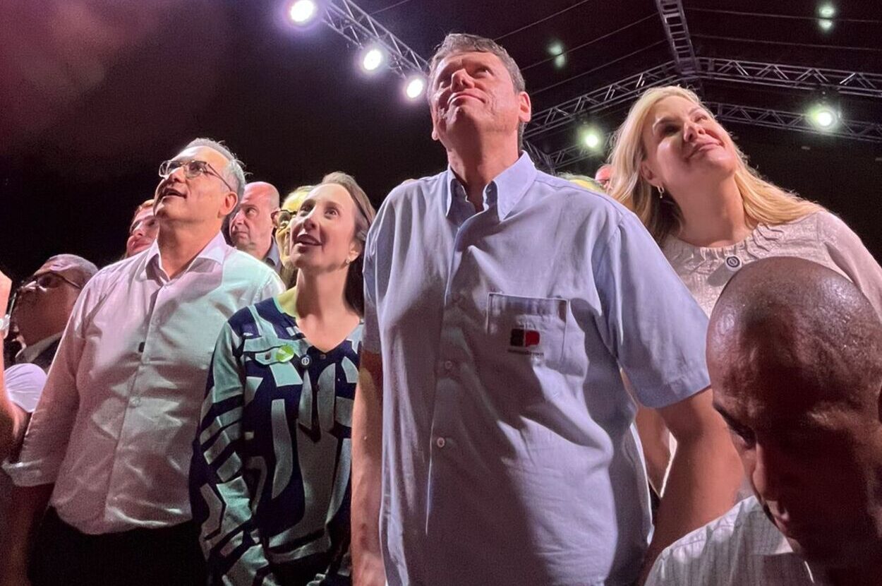 Governador passa o sábado em meio a embate político em São Bernardo. Foto: Juliana Finardi