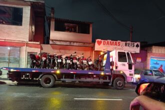 Operação da GCM de Santo André apreende 9 motos, 2 carros  e aplica 14 multas