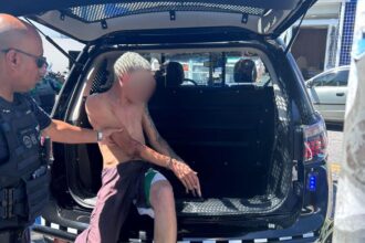 Equipe da ROTAM conduziu o indivíduo para o plantão do 3º DP de Diadema