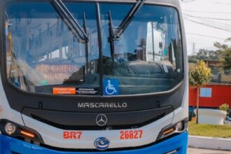 Idosa morre atropelada por ônibus da BR7 no Rudge Ramos, em São Bernardo