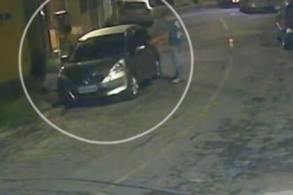 Câmeras flagram minutos finais de casal executado em Mauá.