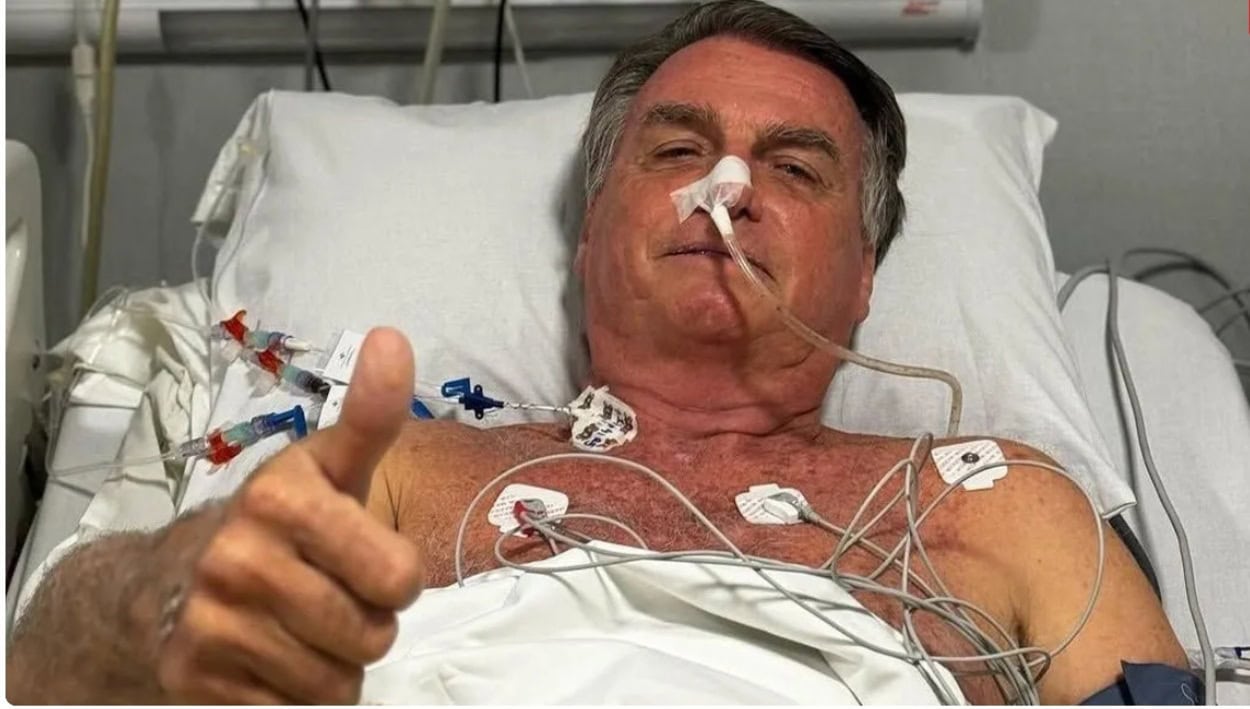 Bolsonaro é transferido da sede da PF para hospital e passará por cirurgia neste Natal