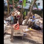 lixo na rua Sante Battistini