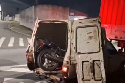 GCM flagra furto de motocicleta e prende suspeito em São Bernardo  