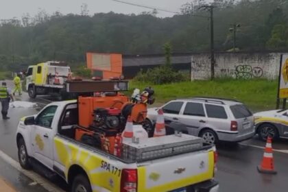 Pedestre Morre Atropelado por Caminhão na Rodovia Índio Tibiriçá