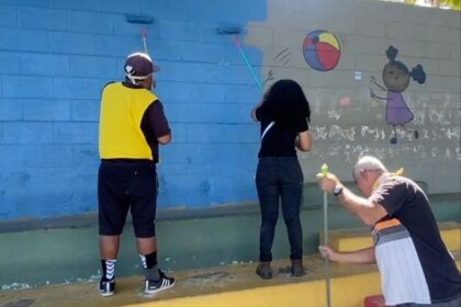 EMEB Joaquim José da Silva Xavier , Tiradentes, ganha ação de voluntariado