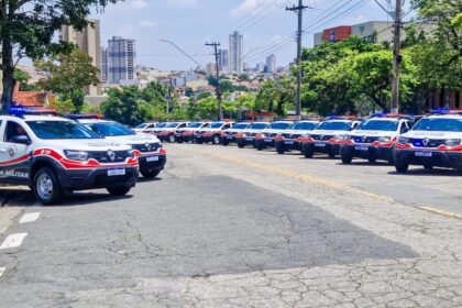 3ª Cia da Polícia Militar de São Caetano tem frota renovada com sete novas viaturas