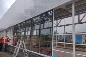 BRT-ABC: Paradas Vila Império e Aldino Pinotti começam a receber vidros