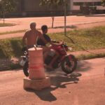 GCM de Santo André prende dupla por roubo de moto e apreende munições no bairro Santa Maria