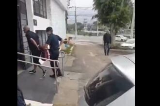 GCM de Ribeirão Pires prende homem que ameaçava companheira na Rua do Comércio