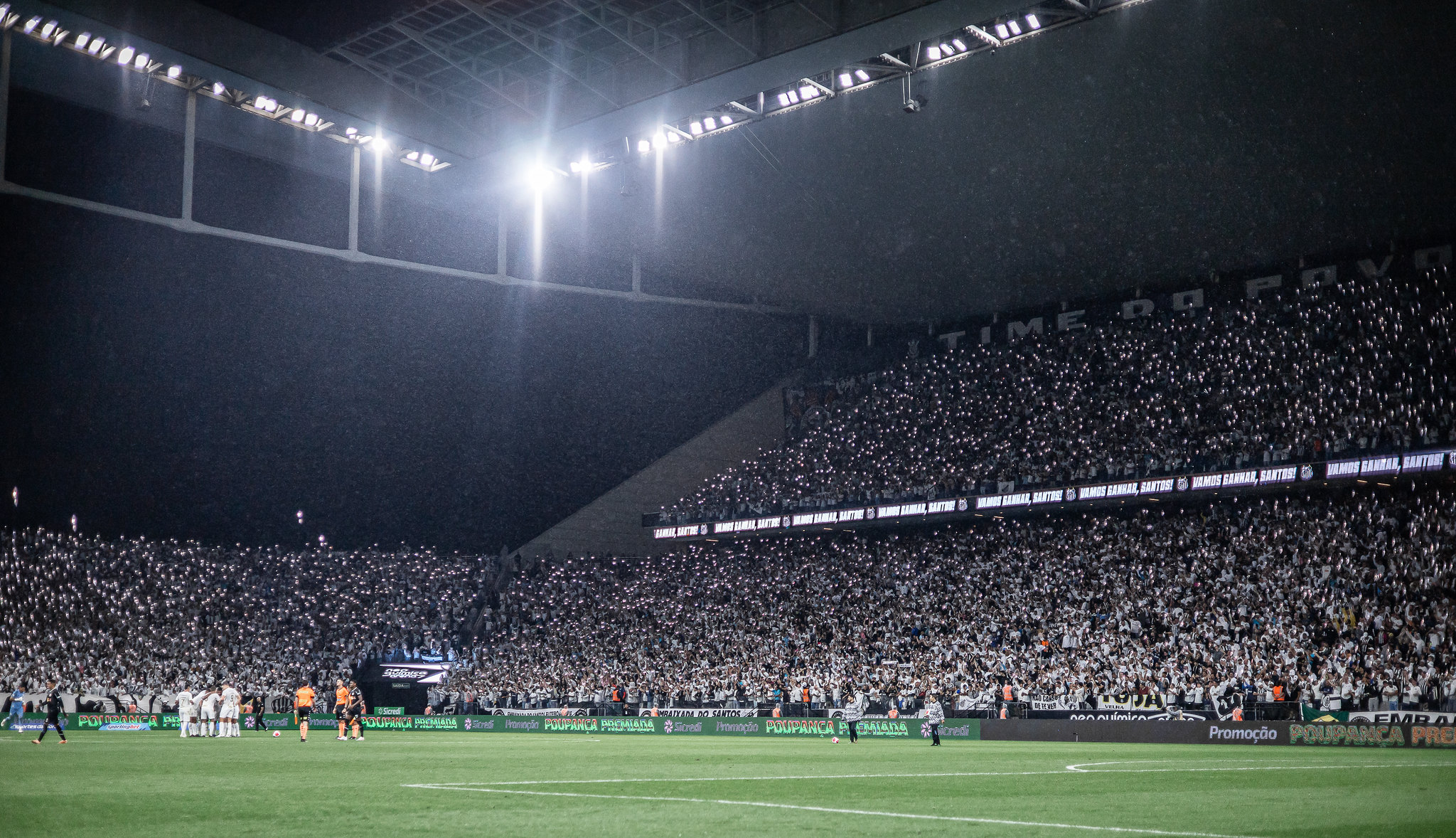 Santos torcida Neo Química Arena