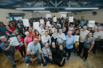 Regularização fundiária avança em São Bernardo com a entrega de 238 títulos no João de Barro