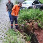 Prefeitura de Ribeirão Pires atua em ocorrências causadas por chuva intensa