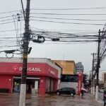 Fio solto provoca queda de motociclistas e mobiliza socorro no Centro de São Bernardo