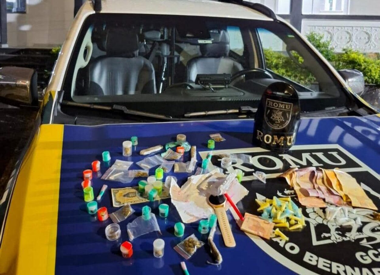 Romu de São Bernardo prende traficante durante Operação Bairro Mais Seguro no Detroit