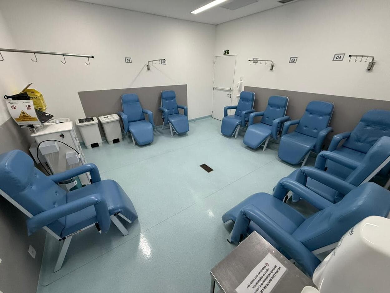 Hospital de Urgência de São Bernardo ganha nova sala de medicação 