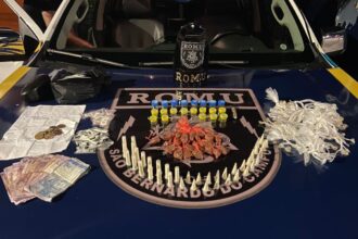 Romu de São Bernardo prende 65 pessoas, apreende 8.791 porções de drogas e atua em 401 ocorrências em 2025