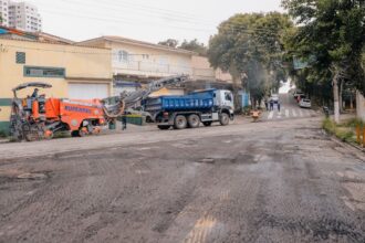 Programa Minha Rua Nova inicia obras de recapeamento na Av. Humberto de Alencar Castelo Branco e via do Santa Terezinha