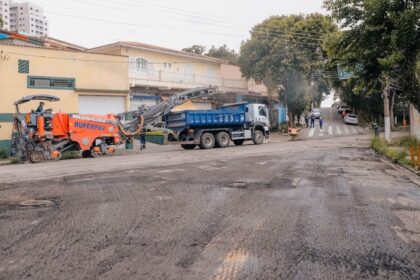 Programa Minha Rua Nova inicia obras de recapeamento na Av. Humberto de Alencar Castelo Branco e via do Santa Terezinha