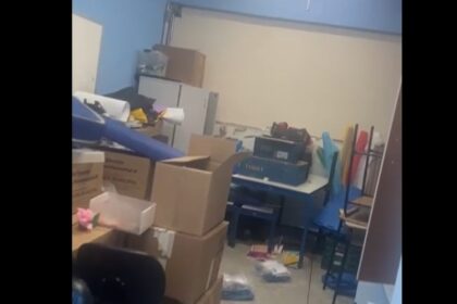 Invasão e furto na EMEB Padre Leo Commissari mobilizam polícia em São Bernardo. Foto: Reprodução