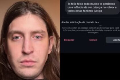 Influenciador Felca é alvo de ataques de crianças após mudanças nas regras do Roblox