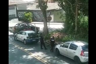 Guarda Ambiental flagra descarte irregular de entulho no Jardim Represa em São Bernardo