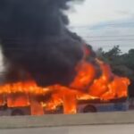 Protesto contra ação da GCM de Diadema termina com ônibus e caçambas incendiados em SP