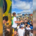 Caminhada pela Liberdade: Nikolas Ferreira lidera 6º dia comitiva rumo a Brasília