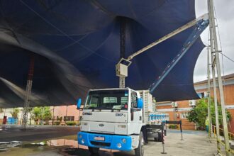 Prefeitura inicia manutenção da Tenda Multicultural do Complexo Ayrton Senna