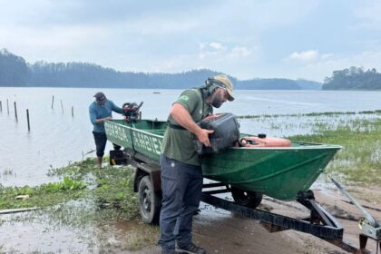 Ribeirão Pires intensifica fiscalização e flagra pesca e caça ilegal na Represa Billings