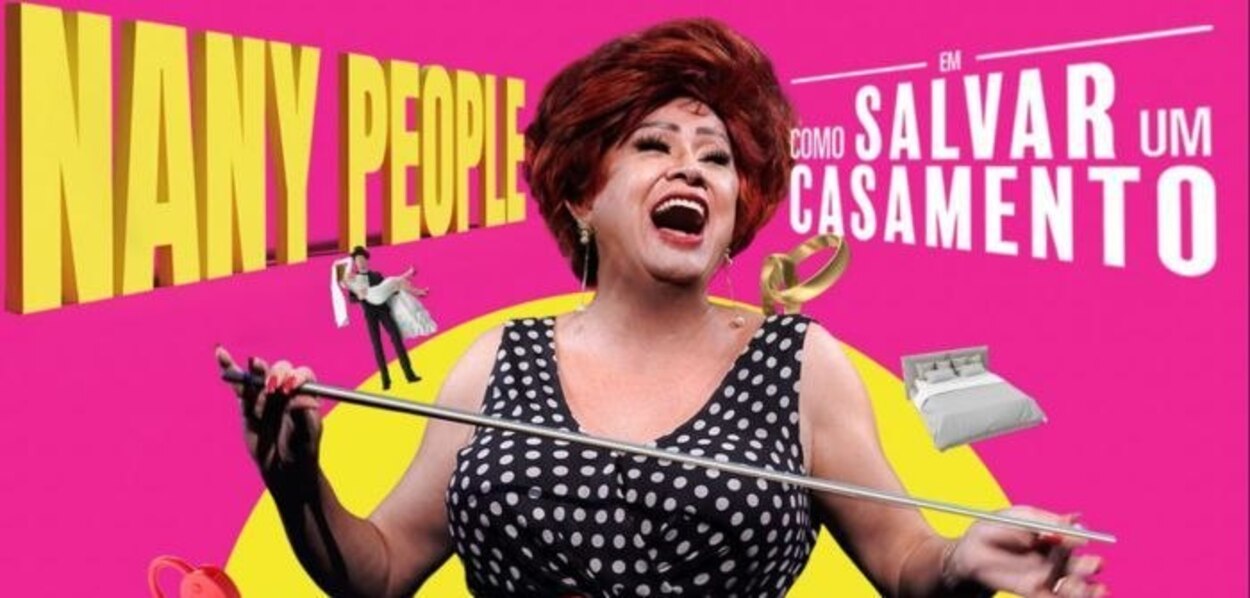 Quer salvar seu casamento? Nany People tem excelentes dicas, em Mauá, no domingo (18/01)