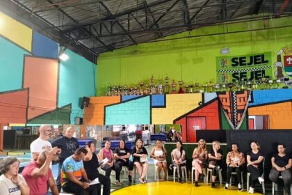 Ribeirão Pires realiza reunião de diretrizes de trabalho para profissionais do esporte