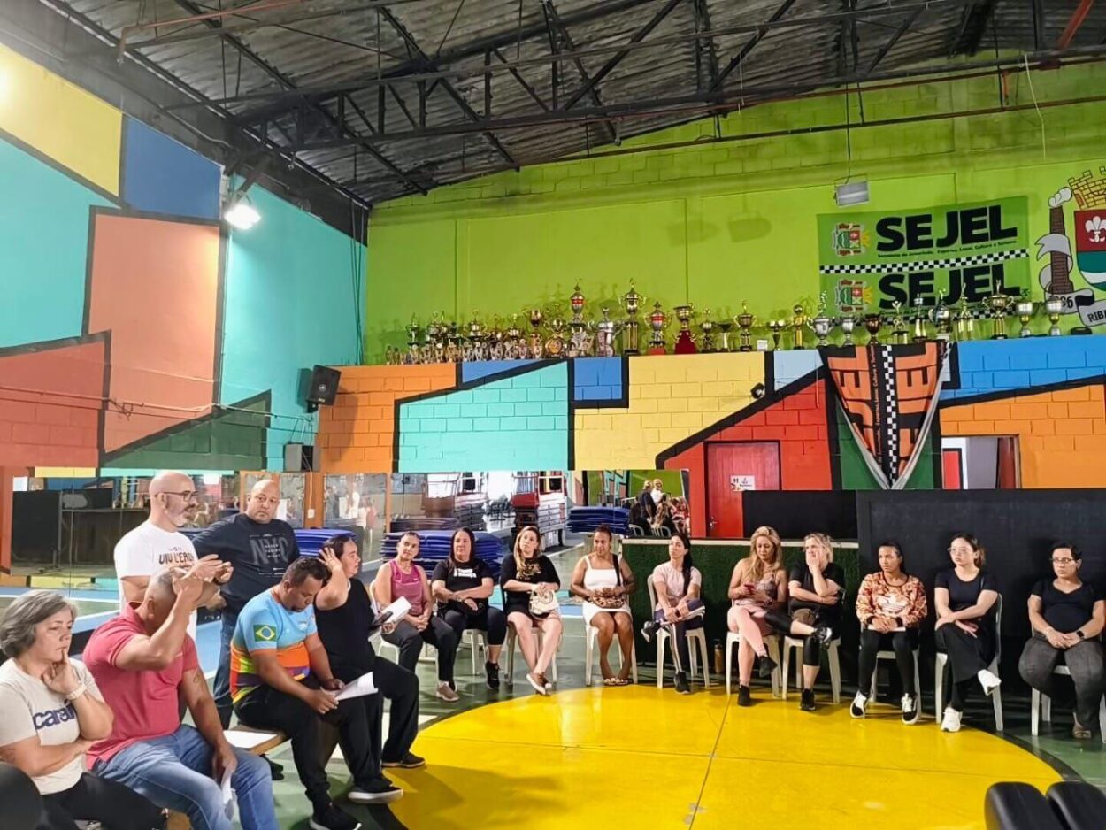 Ribeirão Pires realiza reunião de diretrizes de trabalho para profissionais do esporte