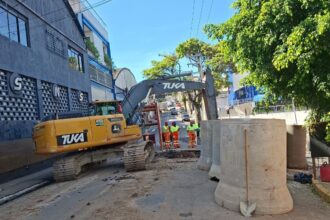 Programa Drenar São Caetano inicia 2026 com obras visando mitigar impactos na mobilidade na Rua Amazonas
