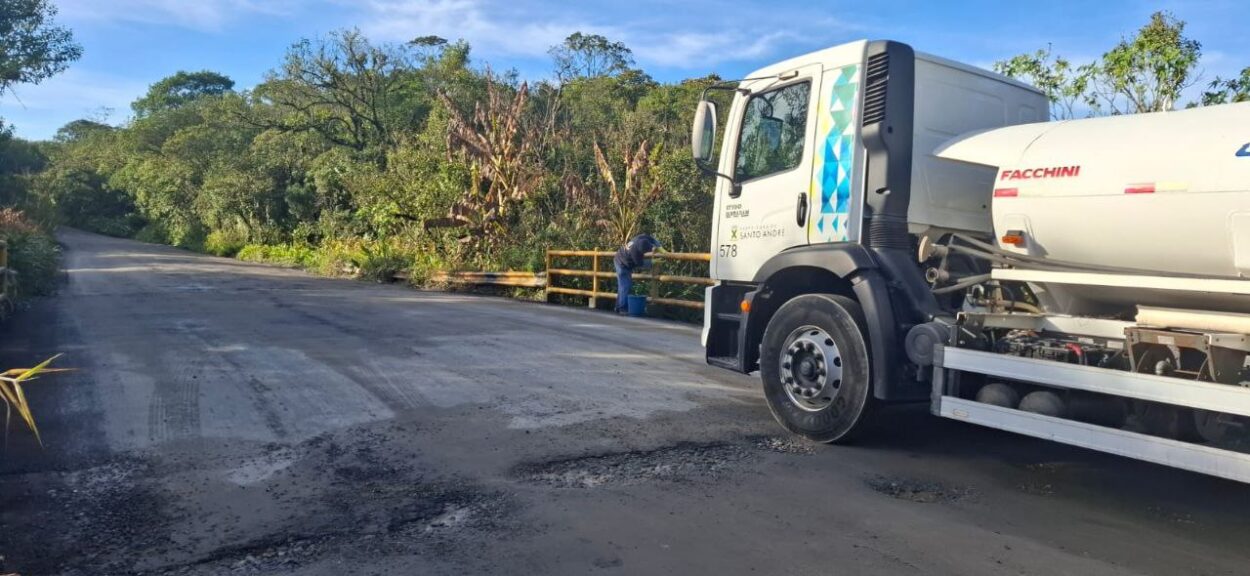 Santo André dá fim a uso de caminhão-pipa e avança na universalização do saneamento