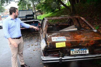 Santo André retirou 1.034 veículos abandonados das ruas em 2025