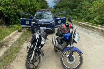 GCM de Mauá localiza duas motocicletas furtadas em área de mata no Jardim Sampaio Vidal