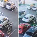 Mulher é sequestrada em estacionamento de supermercado na Zona Sul de SP. Foto Reprodução