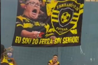 Time do Ferrazópolis faz homenagem a torcedor após alta hospitalar