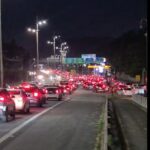 Motoristas enfrentam quase 30 km de congestionamento no Sistema Anchieta-Imigrantes