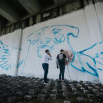 ‘Grafitando SBC’ amplia ação e presta homenagem ao cão Orelha sob o viaduto Kenzo Uemura 