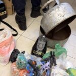 ROMU descobre drogas em fundo falso de botijão de gás e prende dois em São Bernardo