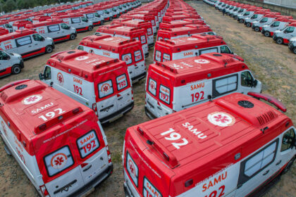 Cinco cidades do ABCD recebem 34 ambulâncias do Samu