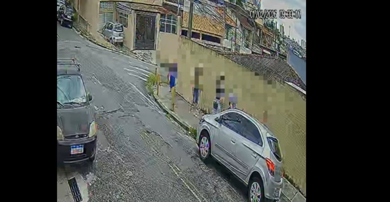 Câmeras registram tentativa de abuso contra mulher que seguia para a igreja em São Bernardo