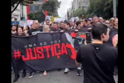 Justiça por Orelha: Manifestantes ocupam a Avenida Paulista contra maus-tratos a animais