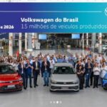 Fábrica da Volkswagen em São Bernardo atinge marca histórica de 15 milhões de veículos