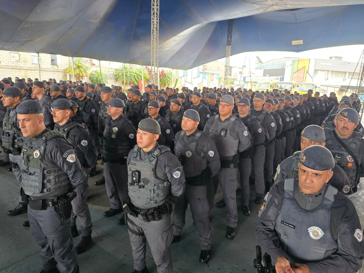 Ribeirão Pires recebe maior operação da história da cidade com mais de 1.500 policiais