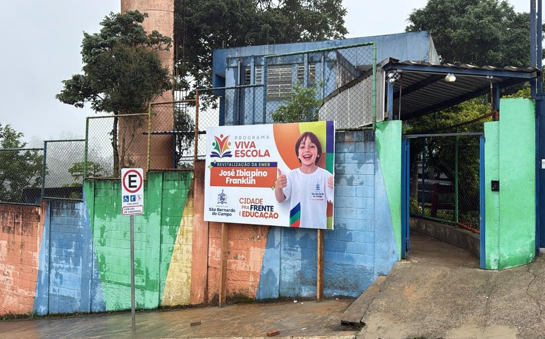 Com ‘Viva Escola’, Prefeitura de São Bernardo amplia pacote de revitalização e inclui nova lista de EMEBs