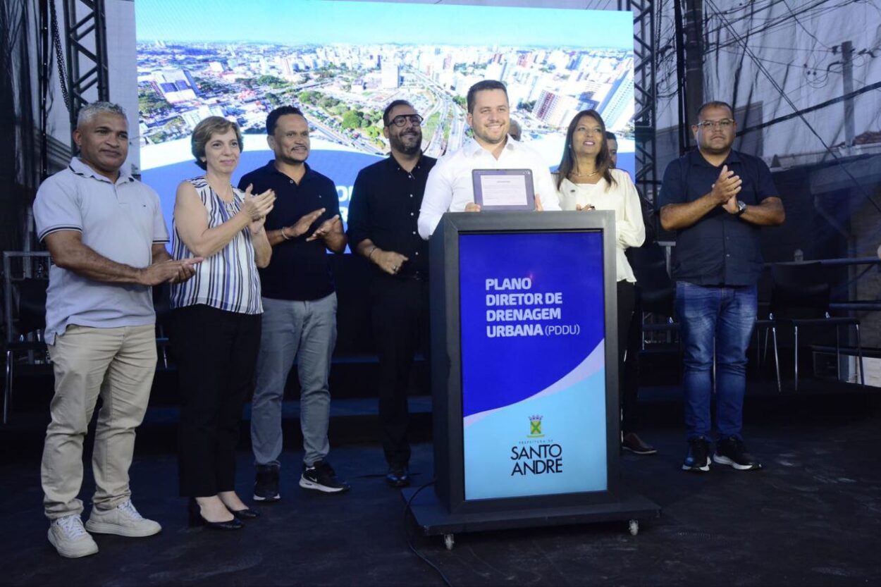 Quantia considera todos aportes até o fim de 2026; planejamento visa projetar e gerenciar a gestão das águas pluviais de Santo André