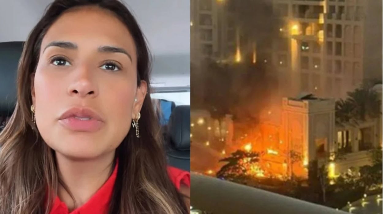 Simone Mendes relata "livramento" após ataque a mísseis atingir hotel onde estava em Dubai